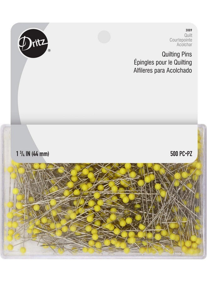 Dritz Dritz Quilting Quilter's Pins Bonus Pack, 500 Count - Image 1