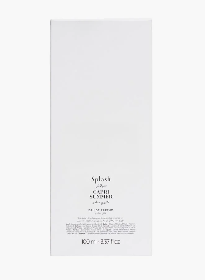 Splash Capri Summer Perfume - 100 ml EDP