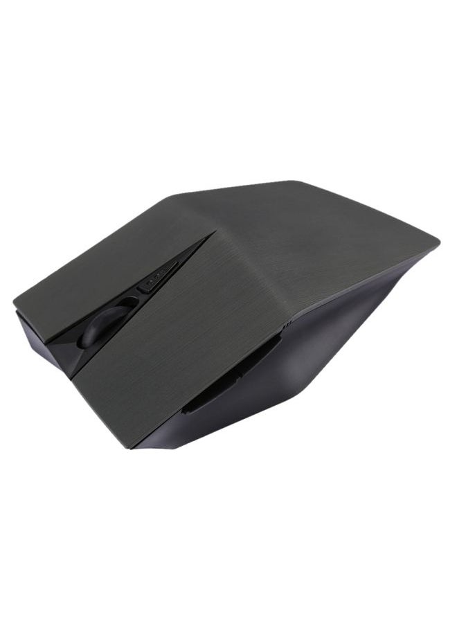 BURAQ 2.4GHz USB Receiver Adjustable 1200 DPI Wireless Optical Mouse for Computer PC Laptop (Grey)  - Image 2