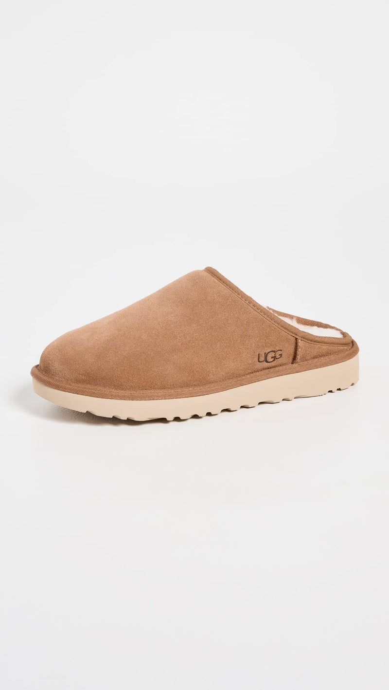 UGG Men's Classic Slip-On Slipper, Chestnut, 8 - Image 2