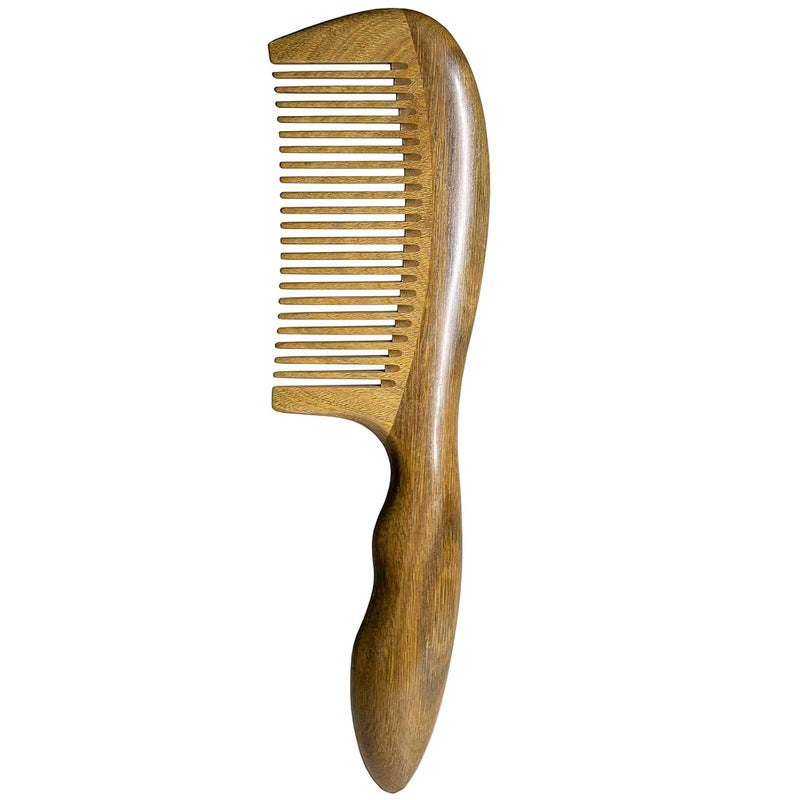The Moreinday Wooden Comb Wood Comb Medium Wide Tooth Comb for Women Hair Comb for Women Sandalwood Comb for Men