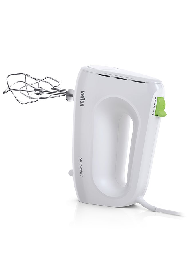 BRAUN MultiMix 1 Hand Mixer HM 600 ml 450 W HM 1100 WH White - Image 2