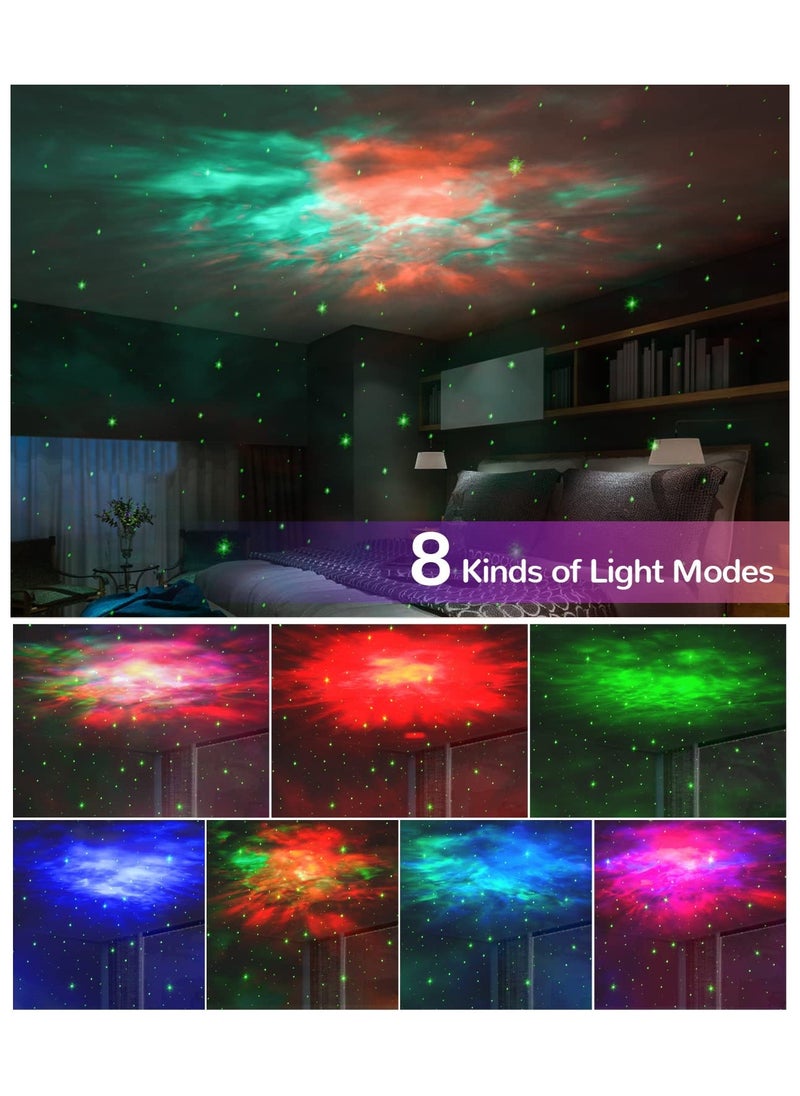 Houmt Star Projector Galaxy Night Light - Astronaut Starry Nebula Ceiling LED Projection Lamp with Timer, Remote Control, Adjustable Head Angle  - Image 3