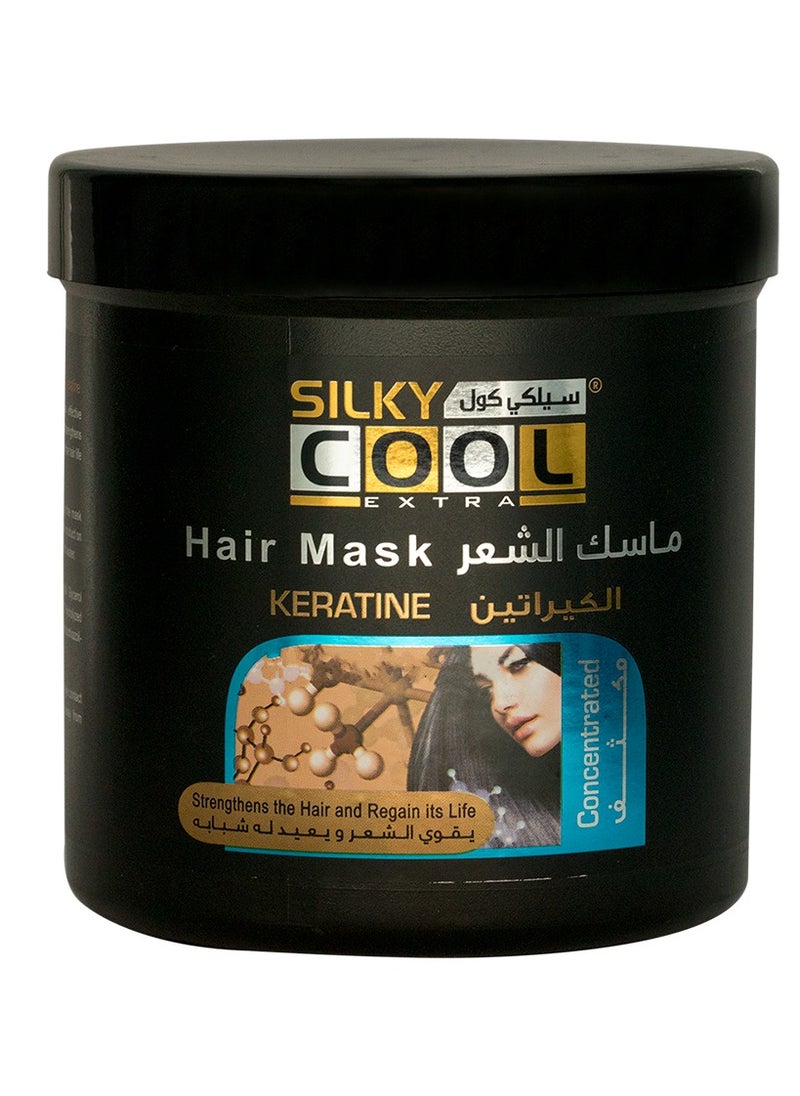 Silky Cool - Silky Cool Hair Mask 1000 Ml - Keratin - Image 1