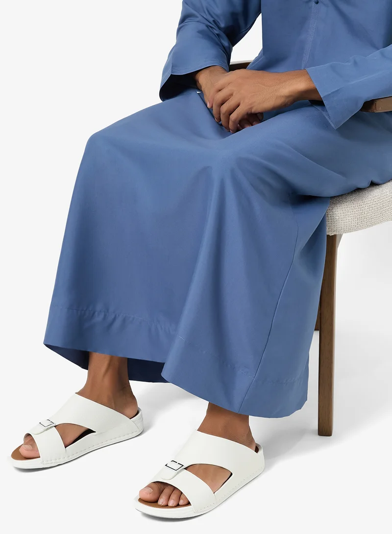 Comfort Plus WHITE Classic Comfort Arabian Sandals for Men | Best Price UAE