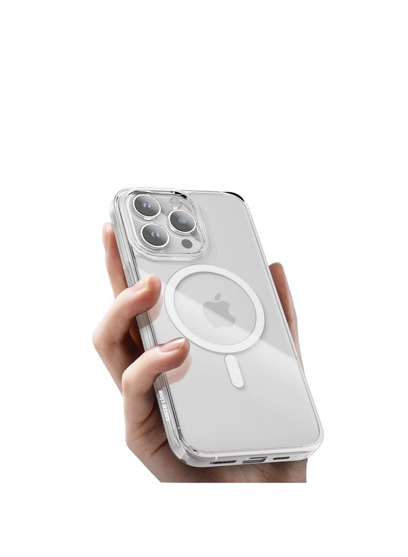 Green Lion Magsafe Crystal Clear Case for iPhone 15 Pro Max - Clear - Image 2
