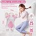 gnomantic Cow Weighted Stuffed Animals 22 Inch 45 Pounds Weighted Plushies Cow Stuffed Animals Big Plush Pillow Cute Plush Toys Gifts for Kids Adults 22 45 lbs Pink - Image 4