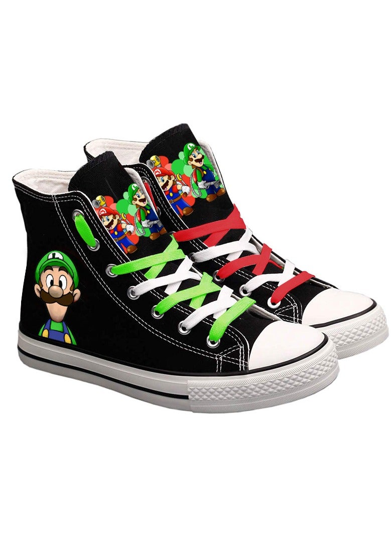 Unisex Top Canvas Shoes – Stylish Couple Sneakers for Casual & Cosplay - Image 1
