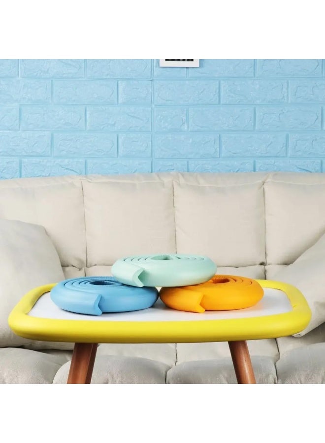 Foam Corner Protectors, High Density L-Shaped Self-Adhesive Child Safety Corner Guards for Table Edge Protection (Multicolor) - 364 - Image 2