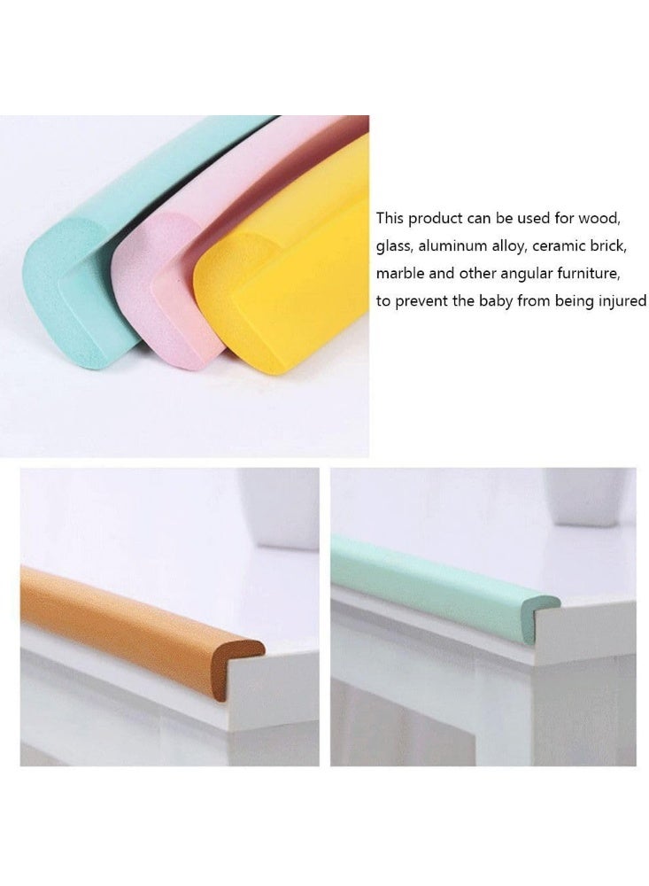 Foam Corner Protectors, High Density L-Shaped Self-Adhesive Child Safety Corner Guards for Table Edge Protection (Multicolor) - 364 - Image 3