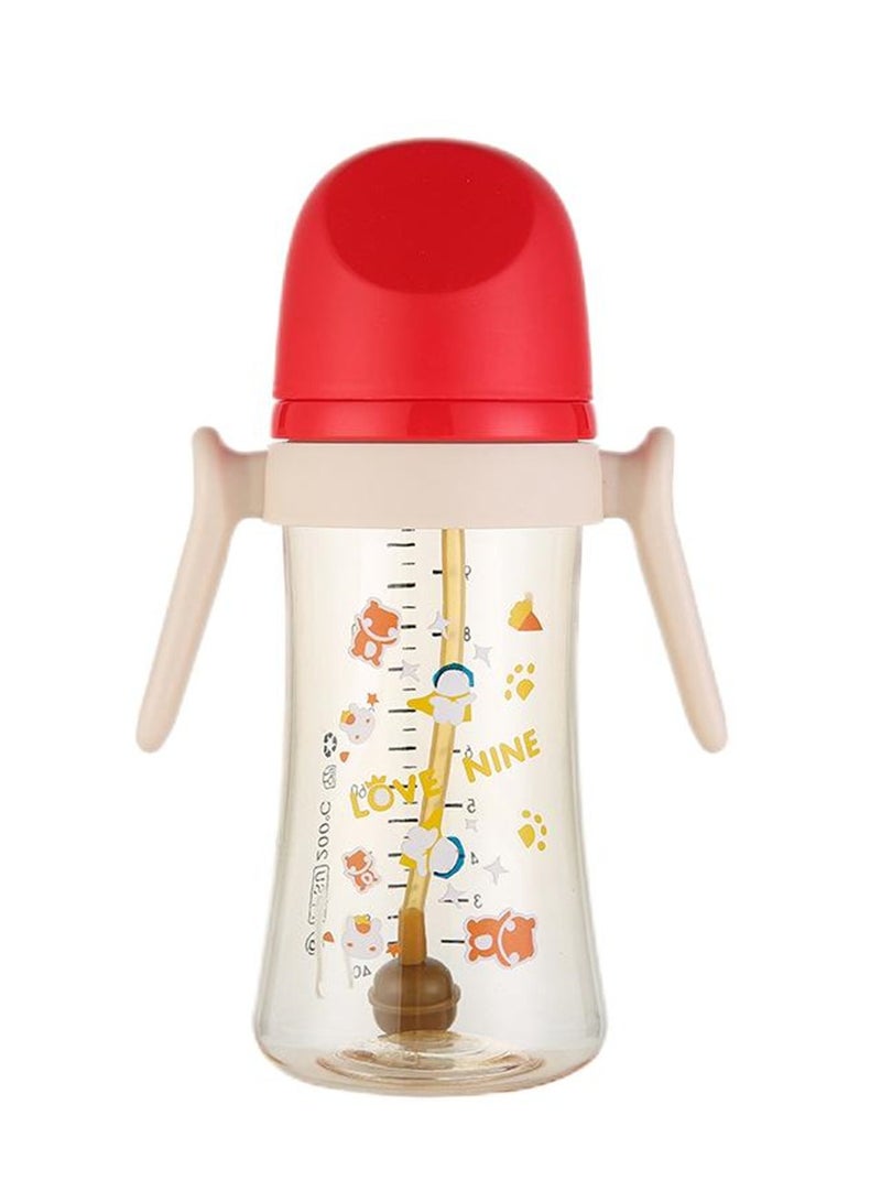 Baby bottle standard diameter anti-fall and anti-flatulence baby bottle - Image 1