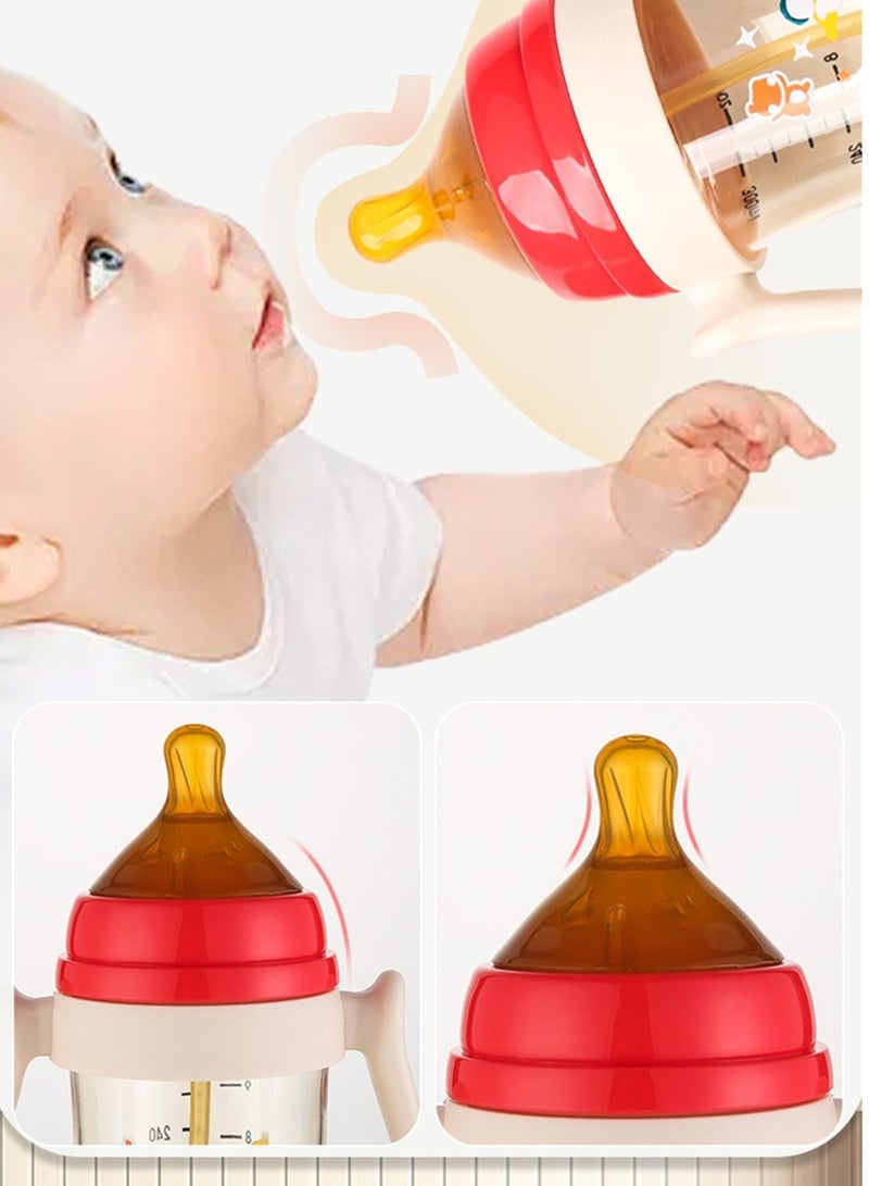 Baby bottle standard diameter anti-fall and anti-flatulence baby bottle - Image 3