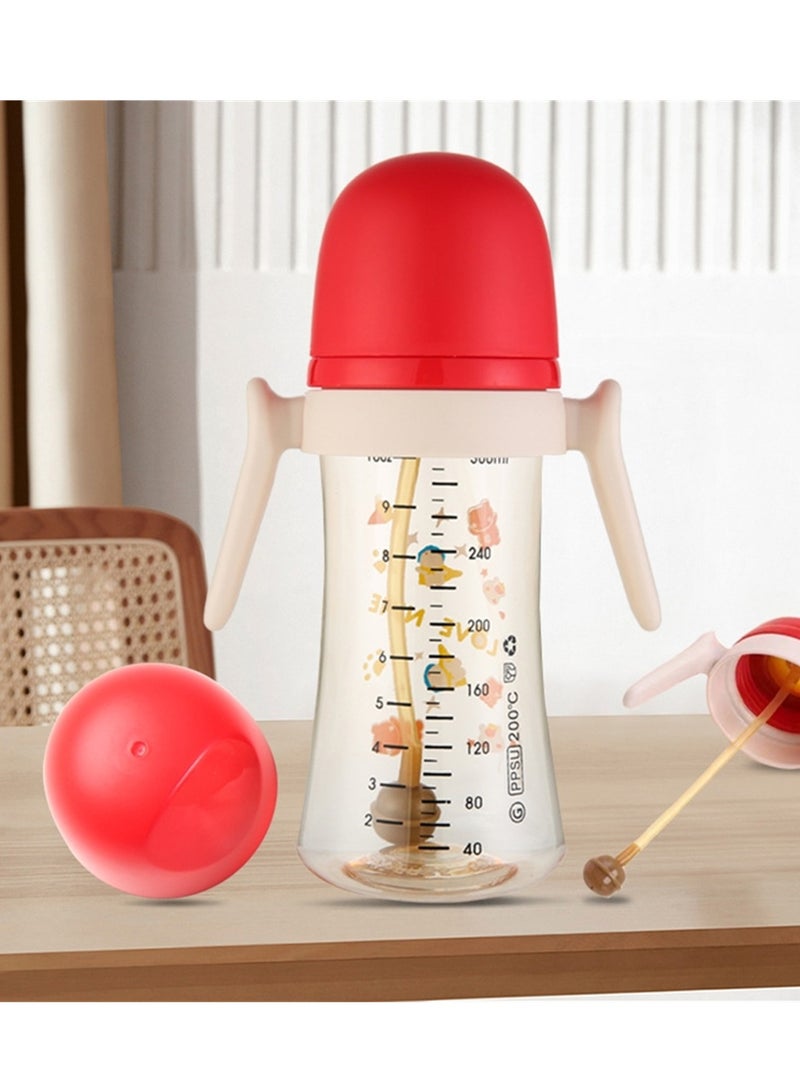 Baby bottle standard diameter anti-fall and anti-flatulence baby bottle - Image 2