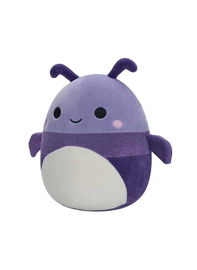 Squishmallows - 7.5 inch Axel Purple Beetle , Officially Licensed Kellytoy Plush Toy, Colorful Soft Toy, Gift for Kids, Girls & Boys Washable Squishy Stuff Toy Multicolor All Age - Image 1