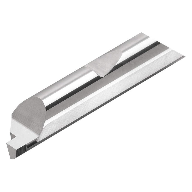 QFG-375-125 Face Grooving Tool - Quick Change, 1/8" Width, .150" Proj, 3/8" Min Bore Dia, 3/4" Max Bore Depth, 3/16" Offset, 3/8" Shank Dia, 2" OAL, Uncoated