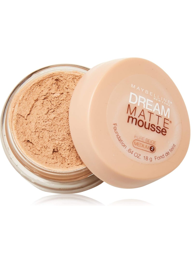 دريم كريم أساس موس مطفي - بيج نقي 18 غرام - Image 1