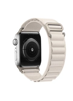 HEXABEX Replacement Apple Watch Ultra Alpine Loop Band Strap Compatible with Compatible with 42mm(Series 10)/41mm/40mm/38mm for All Series Starlight  - Image 2