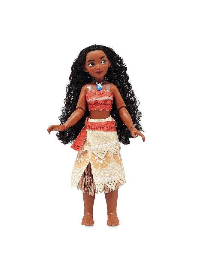 ديزني ستور دمية أميرة ديزني الكلاسيكية الرسمية (موانا) من متجر ديزني، 11 بوصة، تتضمن فرشاة بتفاصيل مصبوبة، لعبة قابلة للتعديل بالكامل بزي كلاسيكي - ألعاب أميرات ديزني للبنات - Image 4