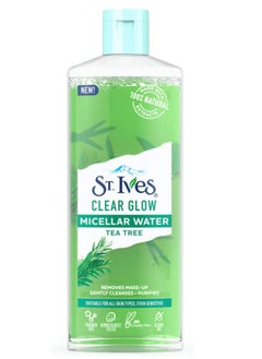 ST. Ives Clear Glow Micellar Water Tea Tree Remover Makeup 400 ml 