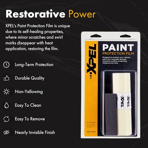 XPEL Clear Paint Protection Film Roll - 6" x 84" Polyurethane Wrap for Ultimate Protection Against Chips, Scratches, and Road Debris - Perfect for Cars, Trucks, Motorcycles, Bicycles, Boats & More - Image 2