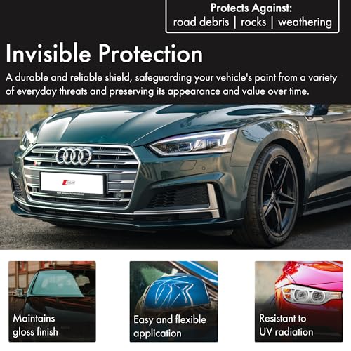 XPEL Clear Paint Protection Film Roll - 6" x 84" Polyurethane Wrap for Ultimate Protection Against Chips, Scratches, and Road Debris - Perfect for Cars, Trucks, Motorcycles, Bicycles, Boats & More - Image 4