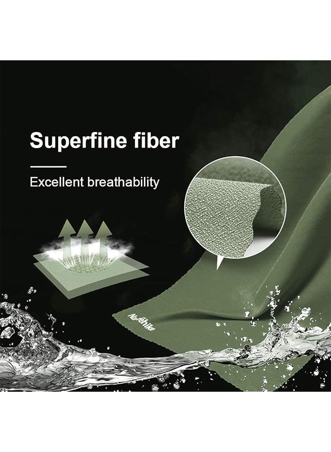 Naturehike MJ01 QUICK DRY TOWEL OLIVE GREEN - Image 4