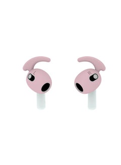 Suitable For Airpods 3 Ear Cap Airpods 3 Protective Case For Apple Earphone Set 3 Generation Ultra-thin Earplugs-Color:(With Ears) 496C Powder