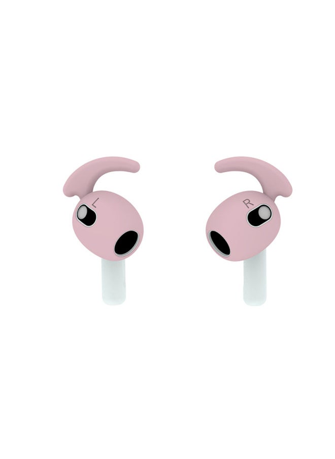 Generic - Suitable For Airpods 3 Ear Cap Airpods 3 Protective Case For Apple Earphone Set 3 Generation Ultra-thin Earplugs-Color:(With Ears) 496C Powder - Image 1