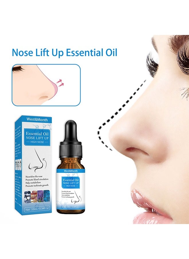 West&Month Nose Lift Up Essential Oil - Heighten Rhinoplasty Collagen Firming Moisturizing Perfect Nose Serum Reshape Natural Beauty Skin Care  - Image 2