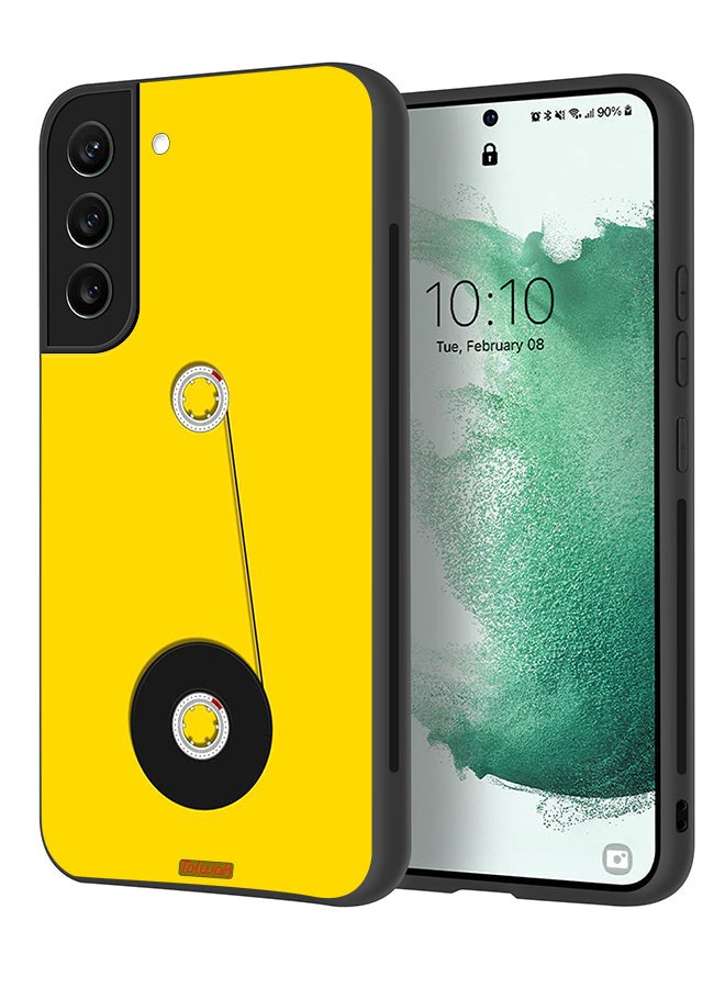 Tolwak Samsung Galaxy S21 FE 5G Protective Case Cover Cassette Wheel Art - Image 1