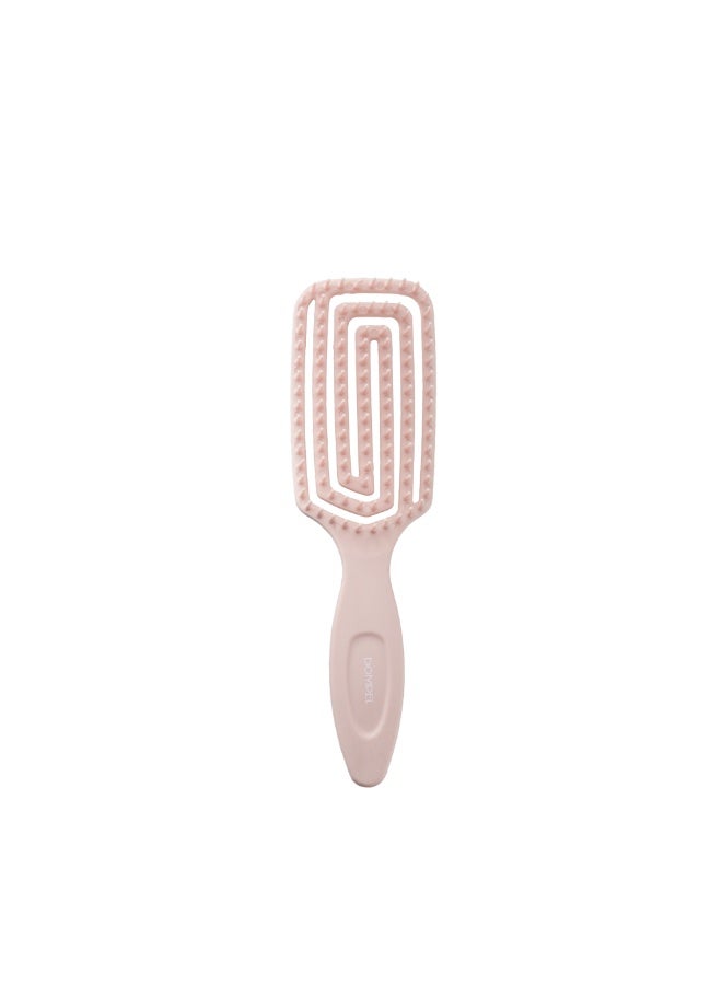 Dompel Silicon Brush Long Hair & Extension / Pink - Image 1