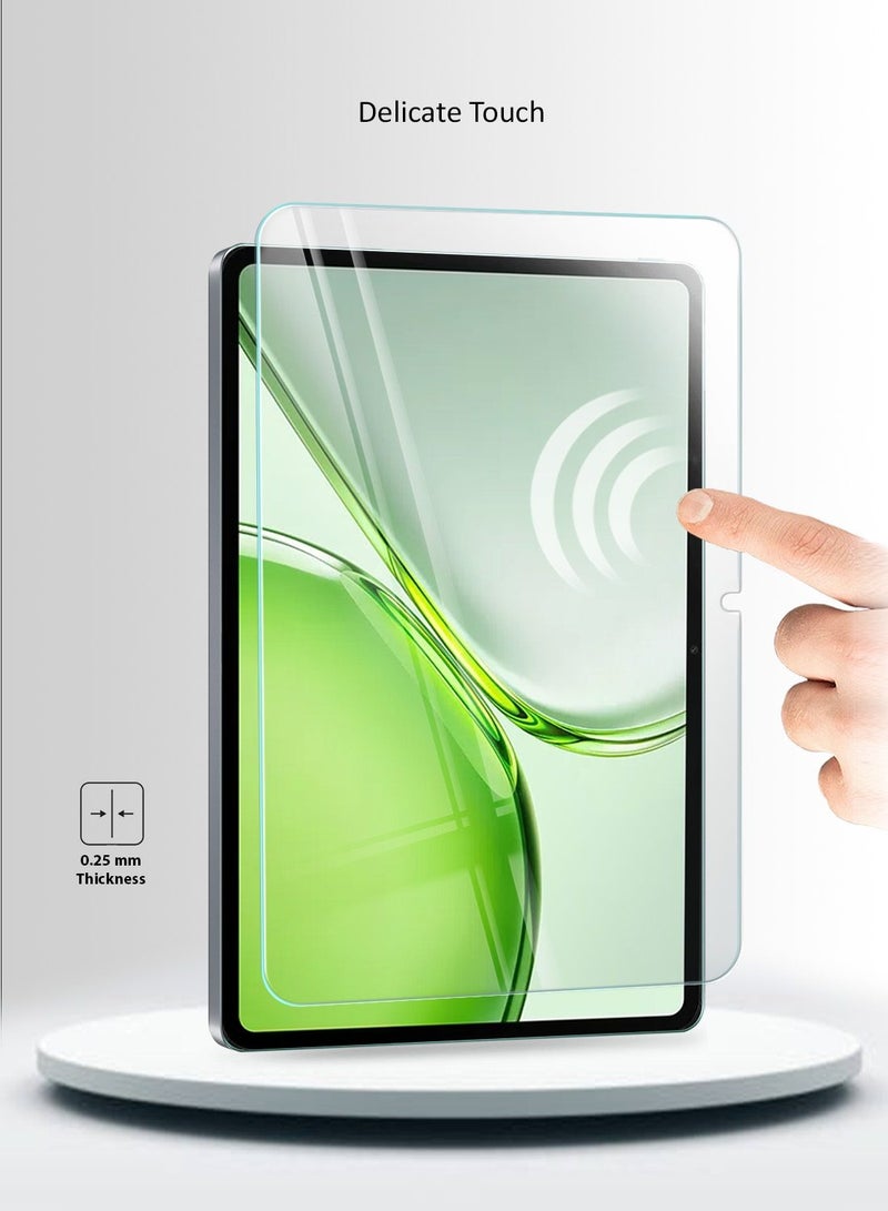 Wtech Honor Pad X9b Max 2026 (13.0 inch) Premium Series Curved Edges 9H HD Full Cover Tempered Glass Tablet Screen Protector (TSGPCN) - Clear - Image 4