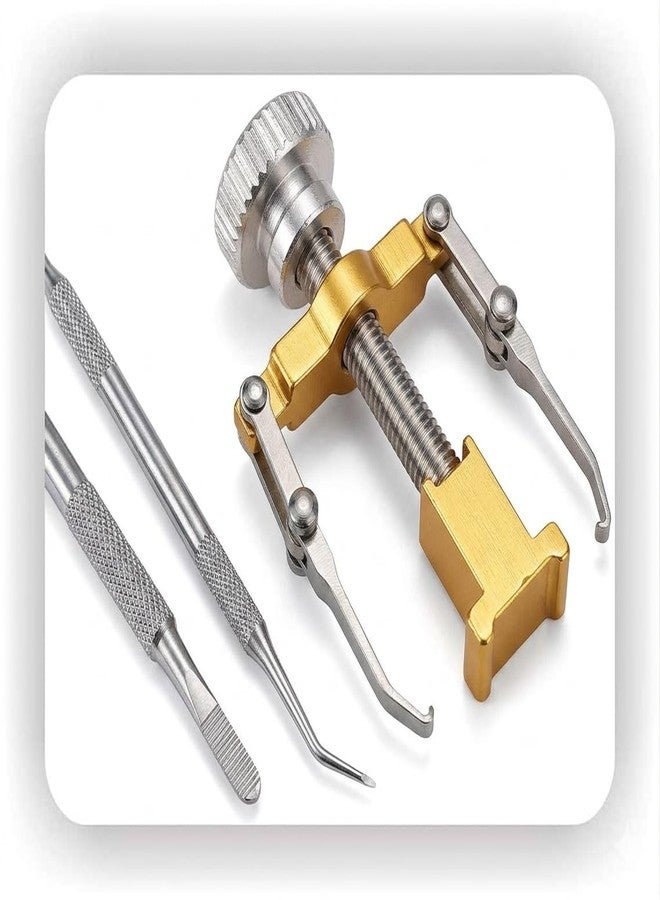 jeoga® 2-Piece Ingrown Toenail Correction & Pedicure Tool Set - Professional Stainless Steel Toenail Lifter & Orthotic Correction Kit for Pain Relief and Healthy Nail Growth - Image 1
