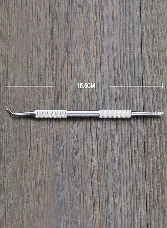 jeoga® 2-Piece Ingrown Toenail Correction & Pedicure Tool Set - Professional Stainless Steel Toenail Lifter & Orthotic Correction Kit for Pain Relief and Healthy Nail Growth - Image 5