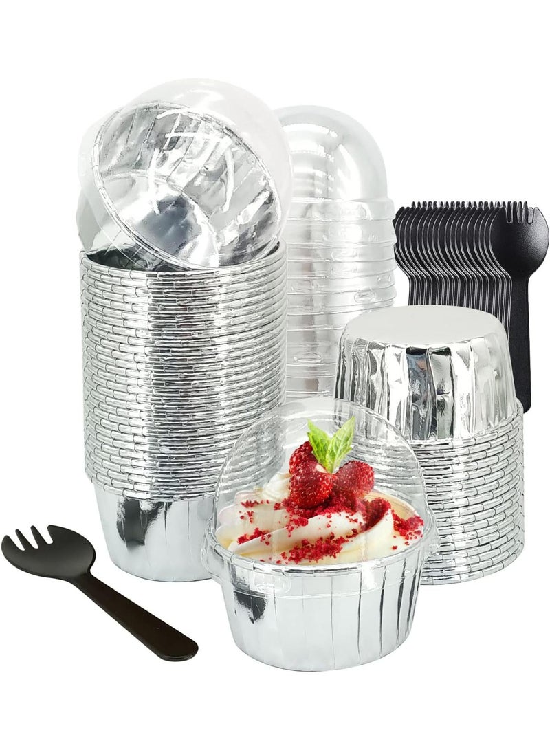 Bluejw 150-Piece Cake Baking Paper Cup Set Capped Rolled Edge Cake Cup And Muffin Cup - Image 1