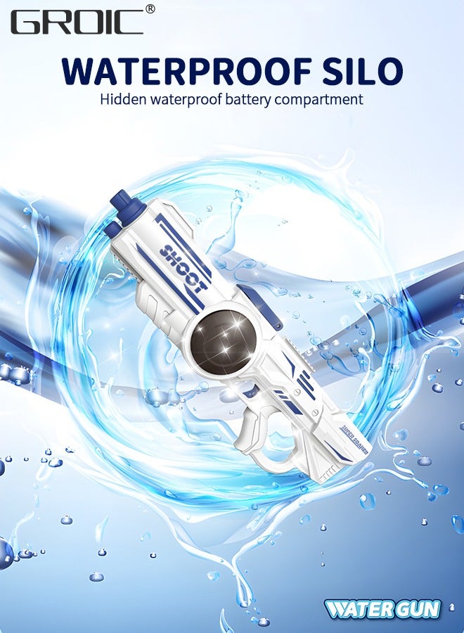 GROIC Electric Water Gun for Kids,Water Blaster,High Capacity Automatic Squirt Guns,Powerful Water Toy Guns for Summer Swimming Pool Beach,Automatic Continuous Firing Electric Water Gun - Image 3