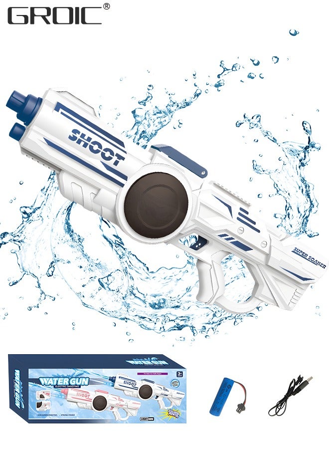 GROIC Electric Water Gun for Kids,Water Blaster,High Capacity Automatic Squirt Guns,Powerful Water Toy Guns for Summer Swimming Pool Beach,Automatic Continuous Firing Electric Water Gun - Image 1