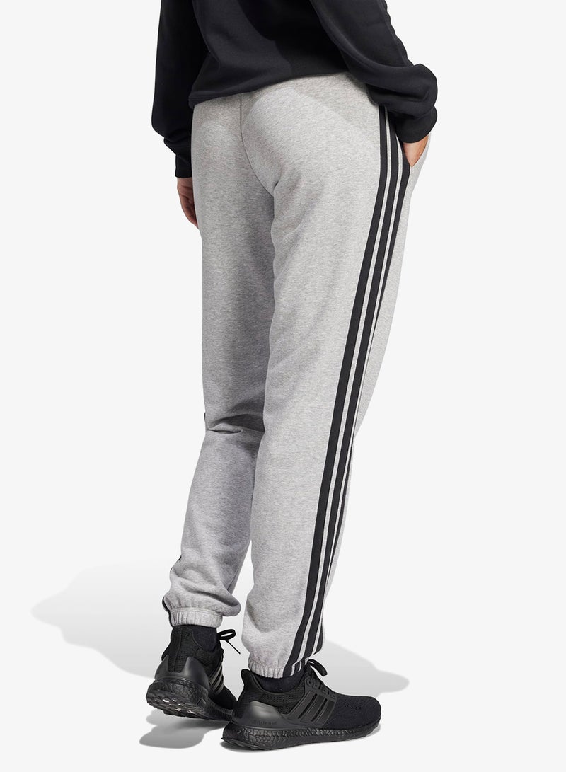 Adidas Essentials 3-Stripes French Terry Cuffed Joggers - Image 2