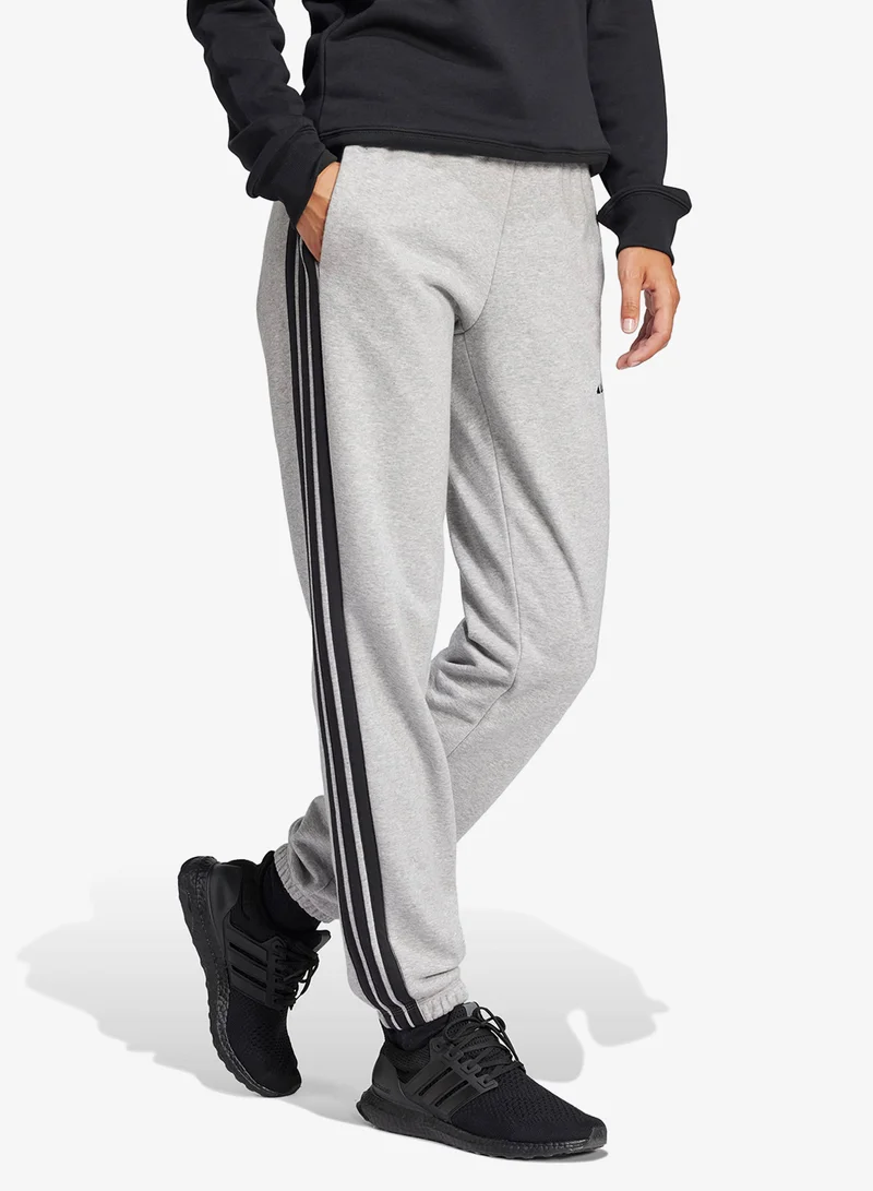 Adidas  3-Stripes French Terry Cuffed Joggers for Women | Best Price UAE
