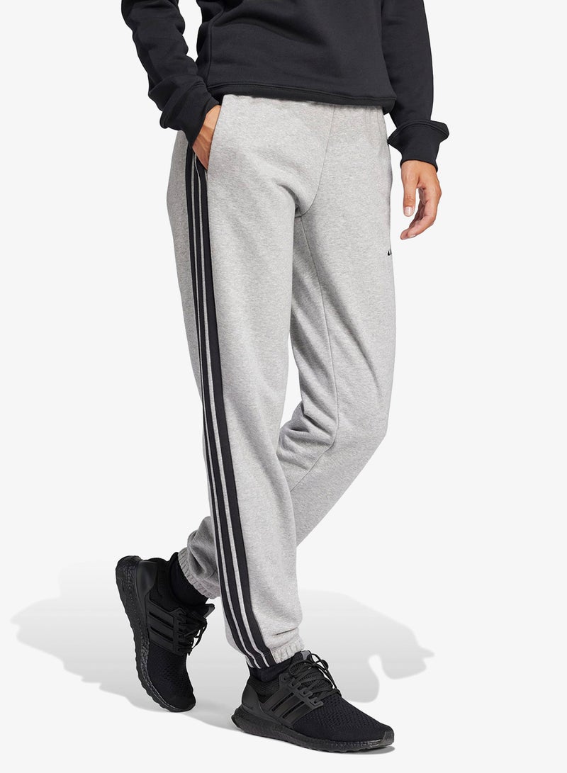 Adidas Essentials 3-Stripes French Terry Cuffed Joggers - Image 5