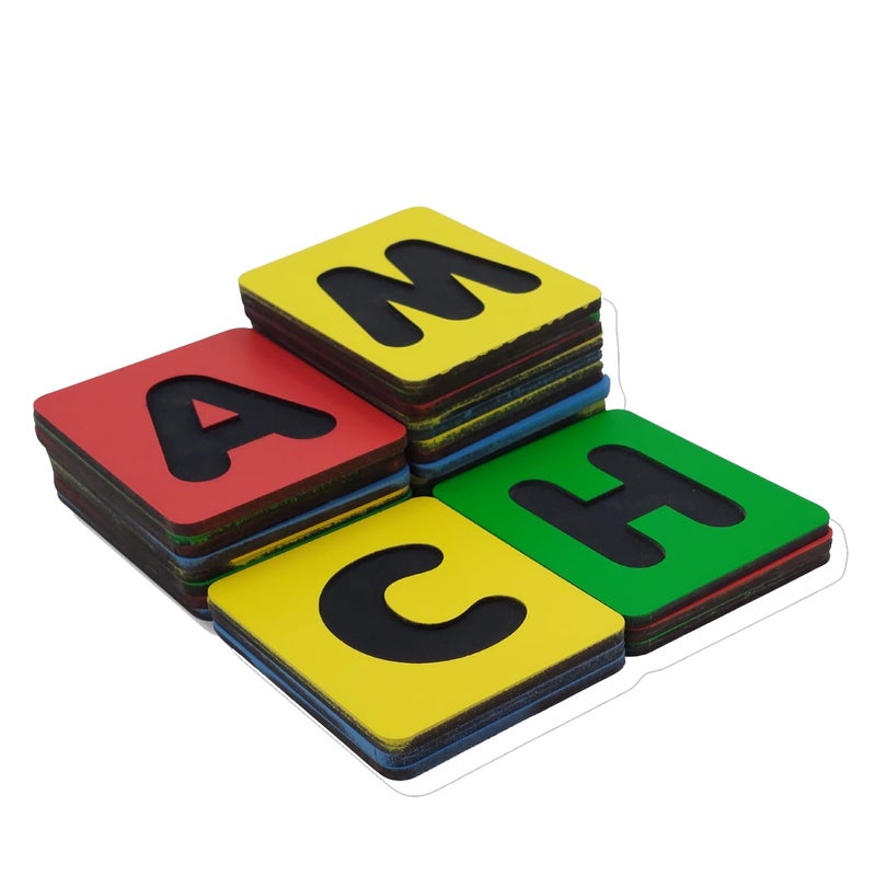Tantrums Engraved Capital & Small Alphabets and 0 to 9 Number Education Slate Learning Board for Kids - Image 4
