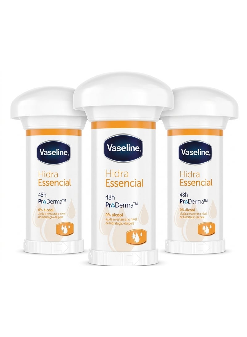 [ 3 Pieces ] Hydra-Essential Deodorant Cream – 48-Hour Protection – 50 ml