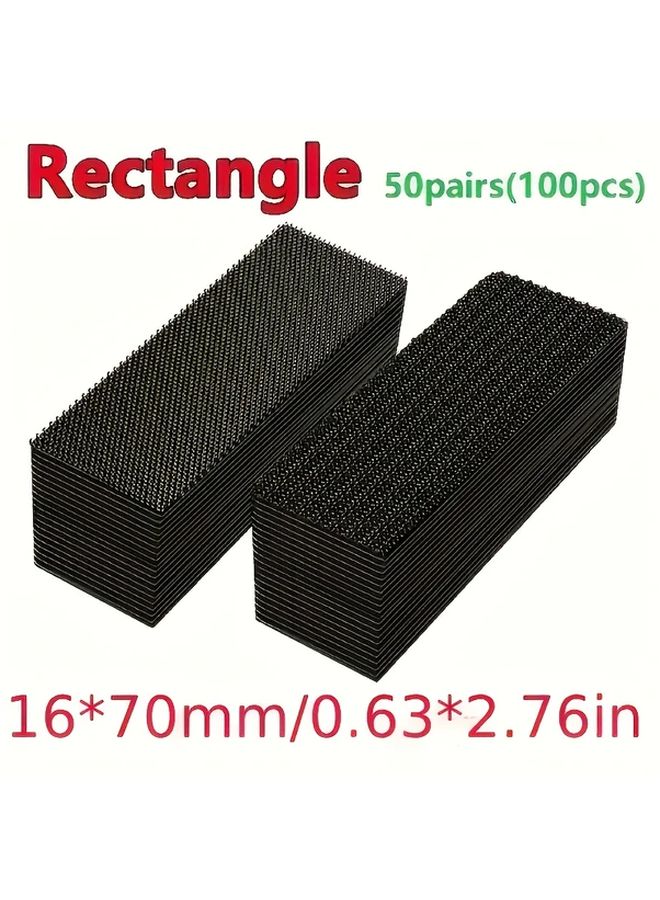 10 Pairs Heavy Duty Dual Sided Anti Slip Carpet Mat Adhesive Grips For Home Office - Image 4