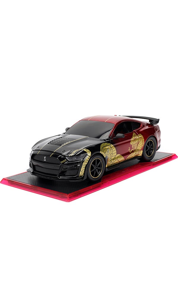 JADA Pink Slips 1:24 - 2020 Ford Mustang GT 500, Die-Cast Car with Base, Toys for Kids and Adults - Image 2