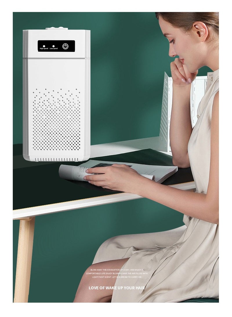 Arabest Household Air Purifier, Air Filter Cleaner, Odor Eliminator, Remove Allergies Dust Pollen Pet Dander, Night Ligh - Image 3