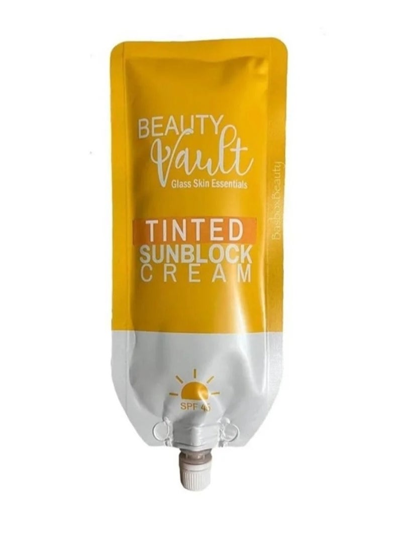 Tinted Sunblock Cream SPF 45 