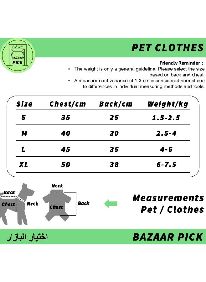 Cooling Ice-Silk Pet Clothes for Cats & Dogs, Burger & Fries Style, Trendy Design with Back Leash Connector, Size M - Image 5