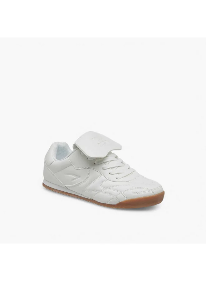 داش Women's Flap Accent Lace-Up Sneakers