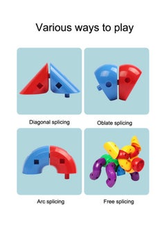 NIBEMINENT N08208 DIY Construction Plastic Building Block Toys For Kids 1_years  - Image 4