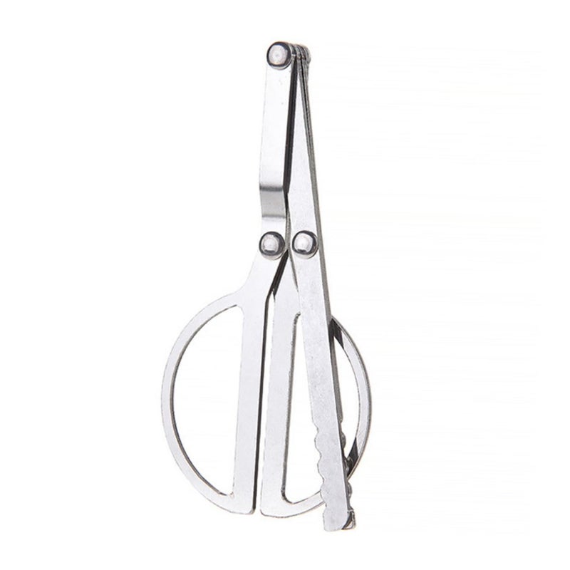 Long Handle BBQ Tongs for Firewood and Charcoal Heavy Duty Stainless Steel - Image 2